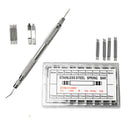 360pcs Watchmaker Watch Band Spring Bars Strap Link Pins Alloy Repair Ki HHP