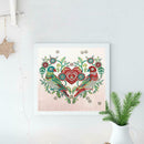 5D DIY Special Shaped Diamond Painting Heart Cross Stitch Mosaic Craft Kits