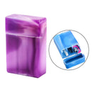 1pc Cigarette Case Storage Box Flip Open Pocket Case Smoking Accessories