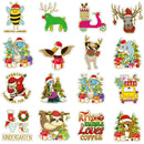 53x Stickers Christmas Skateboard Bicycle Phone Car Graffiti Removable Stickers