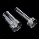 2Piece Spire Cylinder Shaped Plastic Clear Candle Molds Candle Making Crafts