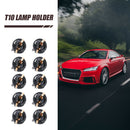 10x for Car License Plate Light Dome Map Lamp T10 Wedge Bulb Socket Twist Lock