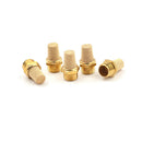 5Pcs Solenoid components Valve Pneumatic Filter Noise Silencer 1/4" PT Thread M&