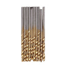 50Pcs 1/1.5/2.0/2.5/3mm Titanium Coated HSS Drill Bit Set