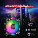 Cooler Master MF120 12cm DC 12V ARGB 4-Pin PWM Quiet Fan for Computer Case