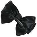 Girls hair clip Crocodile clamp M size black