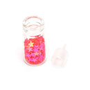 12 Nail Art Glitter Flakes Sequin Caviar UV Gel Decor Dust Tips Bottle@