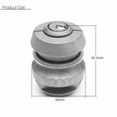 Universal Trailer Hitch Coupling Lock Tow Ball Lock Caravan Lock with 2 Keys