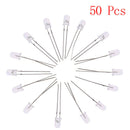 100 Pcs 0.2 inches Multicolor LED Light Bulb Emitting Diode ME