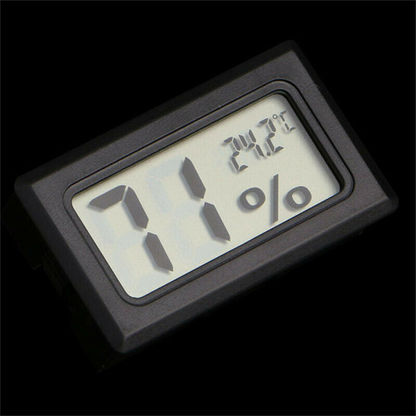 Mini Digital LCD Indoor Thermometer Hygrometer Humidity Temperature Meter Pet Sp