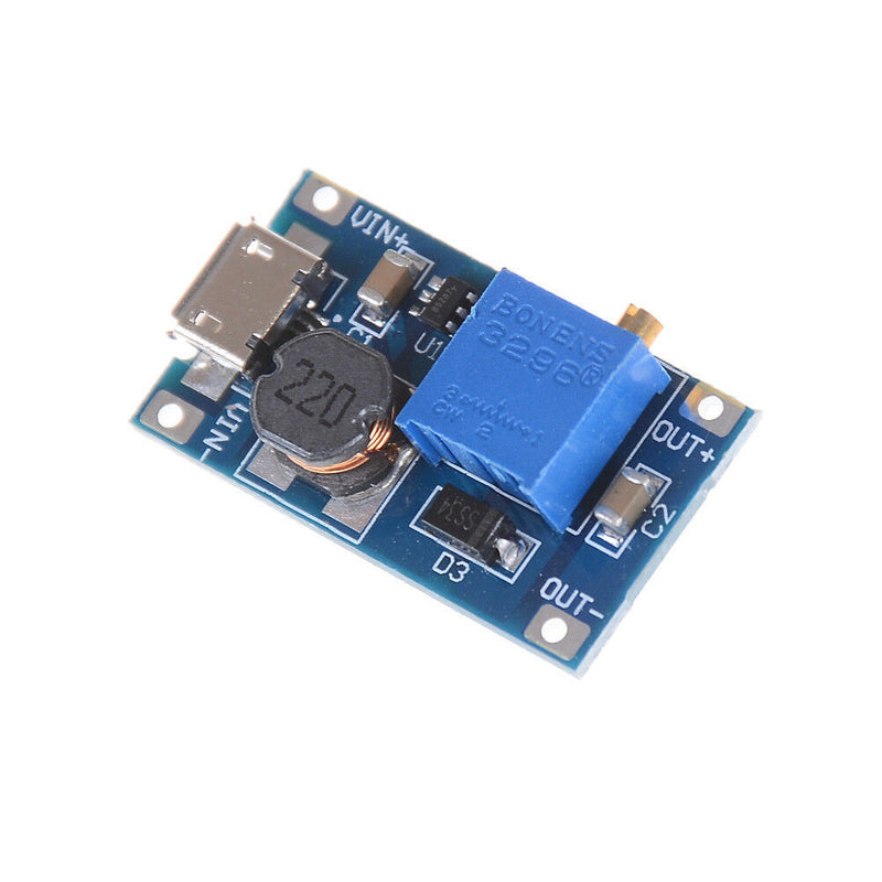 2A Booster Board DC-DC Step-up Module 2/24V Boost To 5/9/12/28V S Gw