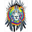 5D DIY Full Drill Diamond Painting Tiger Embroidery Mosaic Kit Wall Decor