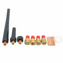 16 PCS Gas Lens Welding Torch Stubby Kit Tool For Tig Wp-9/20/25 Series 0.0 Y5T9