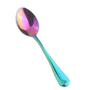 10x Stainless Steel Tea Spoons Coffee Cafe Cutlery Latte Teaspoons Colorful