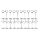 20 Pieces Door Name Table Holder Photo Memo Card Clip Brand Place Wedding f T8K9