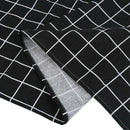 Black Plaid Table Cloth Home Coffee Table Decorative Brief Tablecloth For H