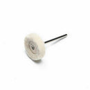 10PCS 45*25mm Wool Felt Polishing Disc Wheel Shank For Jewelry Metal Buffi PUB