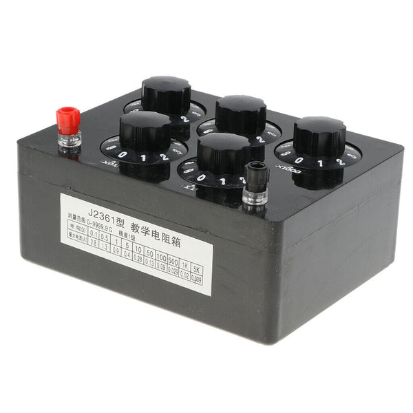 Electrical 0-9999.9ÃŽÂ© Resistance Box  Physical Teaching Aids Lab Tool