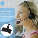 Call Center Noise Cancelling Clear Chat Portable With Microphone USB Headset