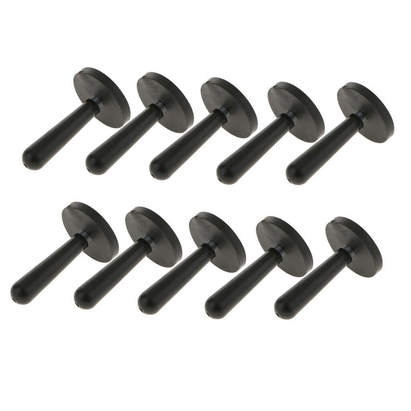 Pack of 10 Car Wrap Vinyl Film Install Fix Tools Foil Holder Strong Magnet Black