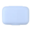 Portabe Multilayer 8 Compartment Pill Box Moistureproof Pill Holder Red