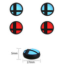 5X(4Pcs Anti-Skid Analog Thumb Stick Grips For Nintendo Switch Ns Game Con Z9U8)
