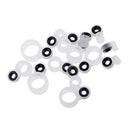 Silicone and Ceramic Fishing Rod Guides Rod Repair Kit DIY Rod Tip Eye Rings