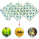4Pcs Reusable Wrap Seal Food Fresh Keeping Wrap Lid Cover Stretch Vacuum Fo