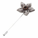 Fashion Lapel Flower Handmade Boutonniere Stick Brooch Pin Men's Accessorie N2W1