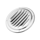 5" 316 Round Louvre Air Vent S.S Ventilation Ventilator Grille Cover Durable