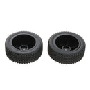 1 Pair RC Car Tire, RC Front Tyre  Wheels Compatible for Wltoys 144001