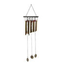 Wooden Metal 10 Tube Wind Chimes Mobile Windchime Church Bell Hanging Decor