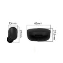 A6S Mini TWS Twins True-Wireless In-Ear BT5.0 Stereo Earphones Earbuds Spor