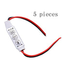 5 pieces 3 Key LED Controller Dimmer Controller Lighting Parts , Smart Dimmer