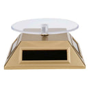 Solar Showcase 360 Turntable Rotating Jewelry Watch Ring Display Stand 037