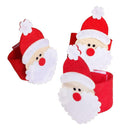 4pcs Christmas Santa Claus Napkin Rings Serviette Holder Xmas Decoration
