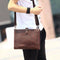 Men's Leather Shoulder Bag Messenger Crossbody Tablet Bags Handbag Satchel I2L8