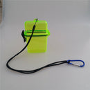 Waterproof Dry Box Container Clip for Scuba Diving Snorkel Kayak Yellow 53cm