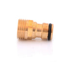 Water Brass Hose Pipe Tube Fitting Garden Tap Quick Connector Adaptor 1/2" TO
