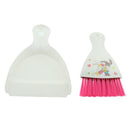 Hand Broom and Dustpan Set Mini Dustpan Brush Nesting Tiny Clean Broom for Small