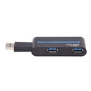 Hot Portable High Speed 4 Ports USB 3.0/2.0 External Hub Adapter for PC Lap L8W4
