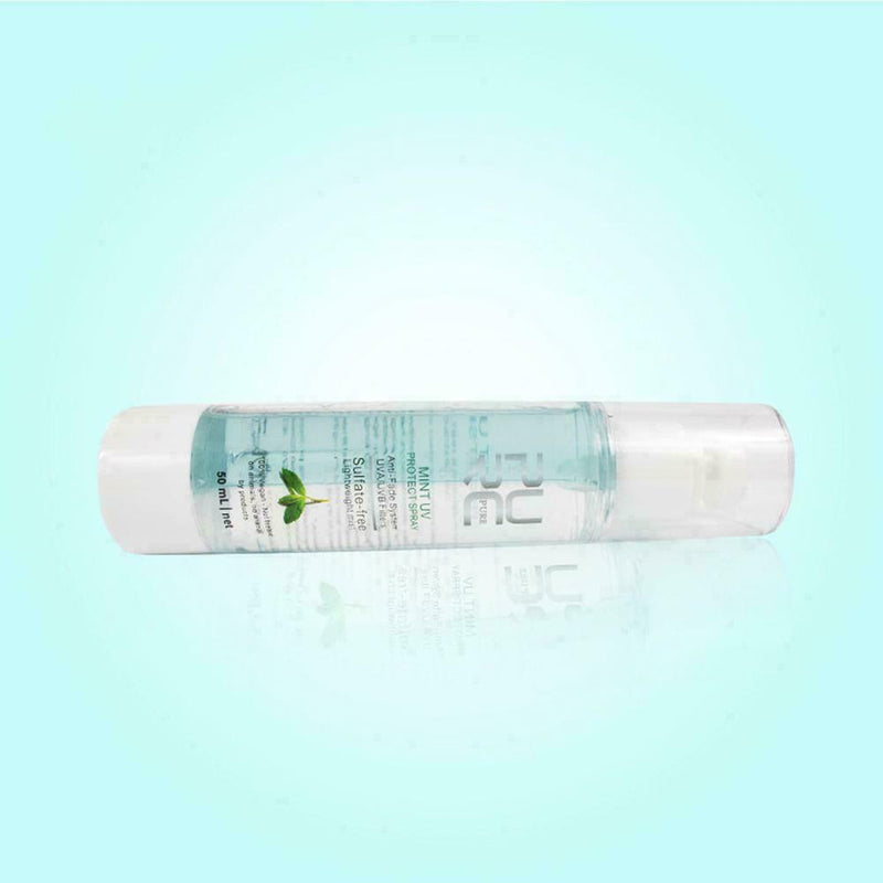 Mint UV Protect Spray Against UV Protect Damaged Frizzy Replenishes and I6B6