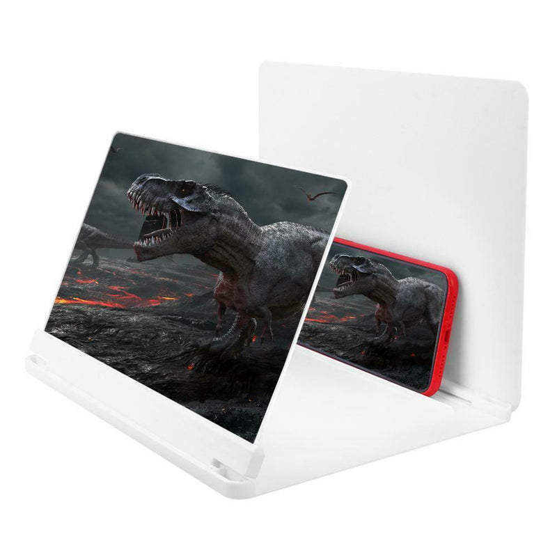 8 inch Folding Mobile Screen Magnifier Stand Phone Movie HD Amplifier Bracket