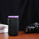 Neoprene Camera Lens Pouch Drawstring Waterproof Shockproof Soft Bag (L)