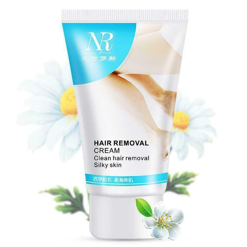 Unisex Leg Pubic Body Facial Smooth Skin Hair Removal 60gau Soft Painless C W9C4