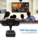 720p HD Webcam Built-in HD Microphone USB Web Camera for Desktop Laptop PC