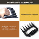 2pcs Black Bear Claws Shredder Meat Shred Clamp Roasting Fork Tong BBQ Tool