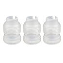 10Pcs/Coupler Adaptor Icing Piping Nozzle Bag Set Cake Flower Pastry Tool S I4P6