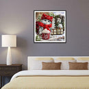 5D DIY Full Drill Diamond Painting Cross Stitch Embroidery (Scarf Cat)