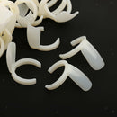 Pack Of 50 Nail Art Polish Pops Color Practice Display Stand Rings Tips Tool